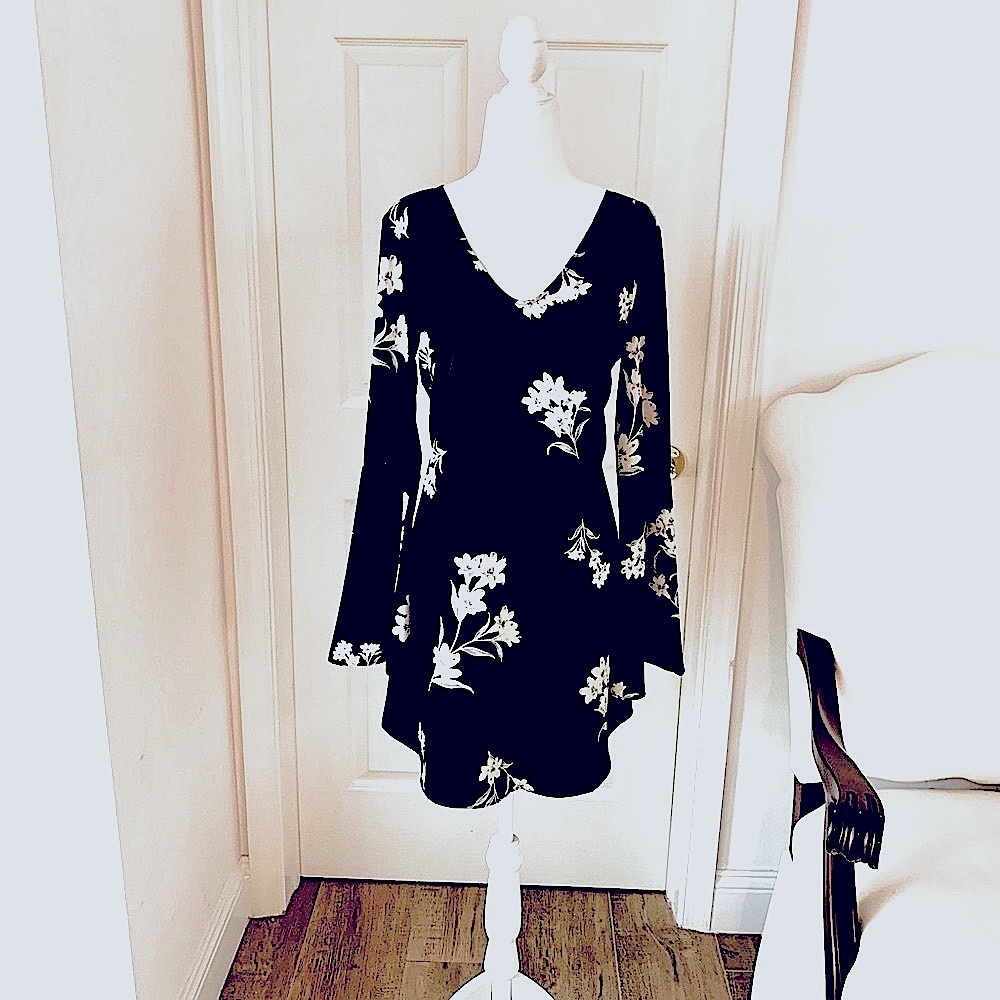 Floral Mini Dress - Picture 2 of 3